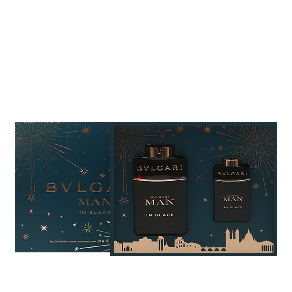 blv man in black set m edp 60ml15ml Interworld Duty Free